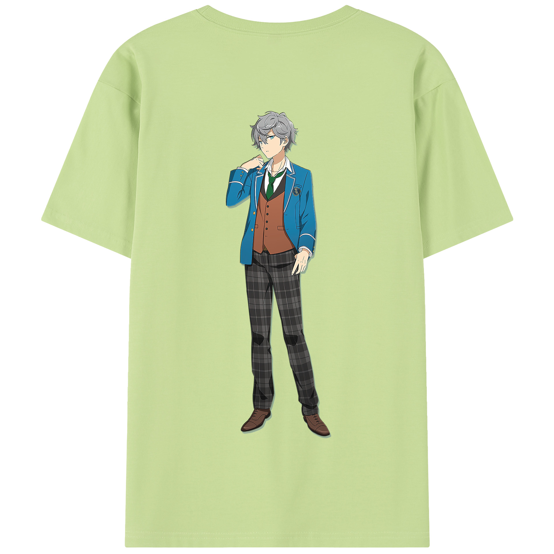 （画像用） あんさんぶるスターズ! Ensemble Stars 綿100％半袖Tシャツ（背面プリント）